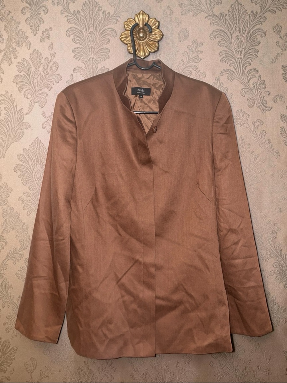 ZANELLA WOMENS WOOL BLAZER NWOT SIZE 14